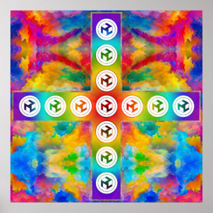 Poster Cruz de Antahkarana - Masculino Antahkarana