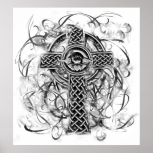 Póster "Cruz de prata" Sarah Doherty 2008 de Claddagh