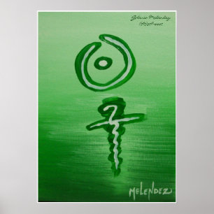 Póster Cruz de Taino