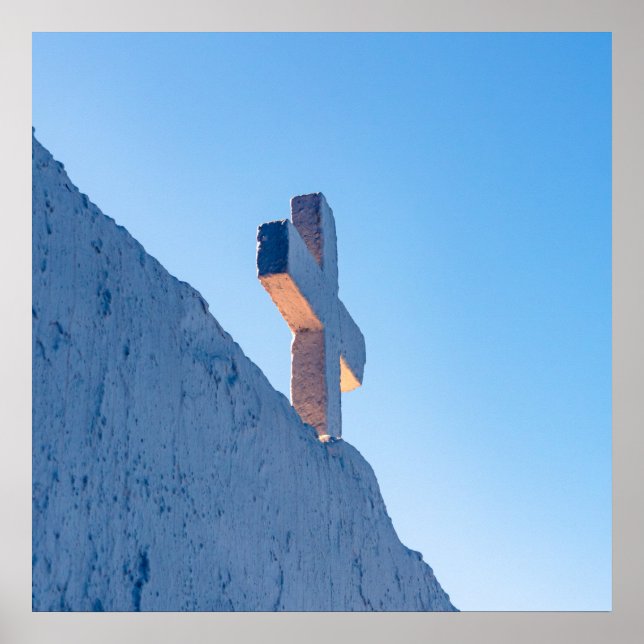 Poster Cruz no Brilho da Noite (Frente)