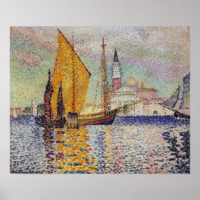 Poster Cruz - San Giorgio Maggiore, Veneza, 1903 (Frente)