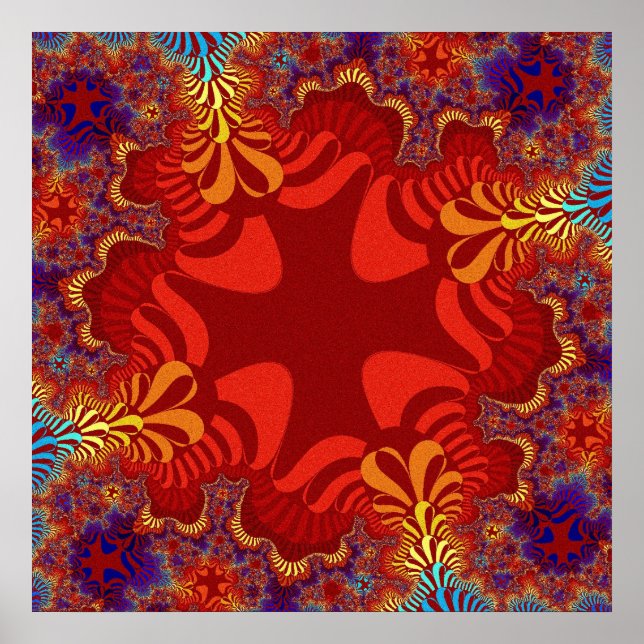 Poster Cruz Vermelha do Havaí (Frente)