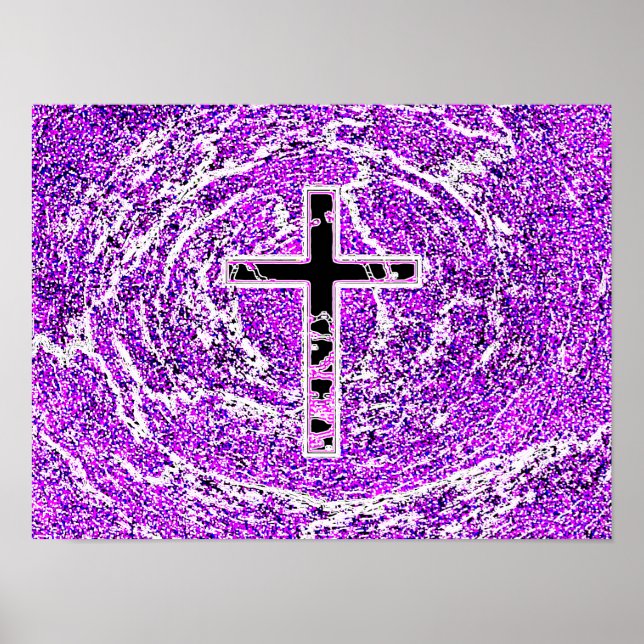 POSTER CRUZAMENTO A PRETO E A TINTA COM ANTECEDENTES (Frente)