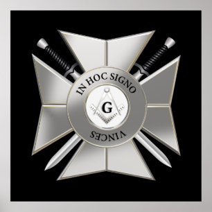 Poster Cruzamento Masônico