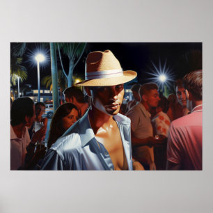 Poster Cruzando a cena da festa do hotel