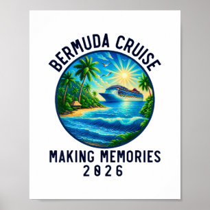 Poster Cruzeiro das Bermudas do Grupo de Amigos 2026 Famí
