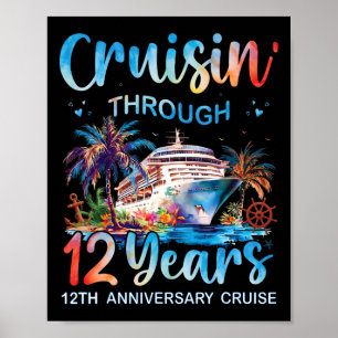 Poster Cruzeiro de 12 Anos do Cruisin Through 12º Anivers