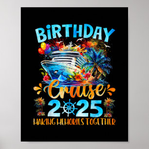 Poster Cruzeiro de Aniversário 2025 Criando Memórias Junt