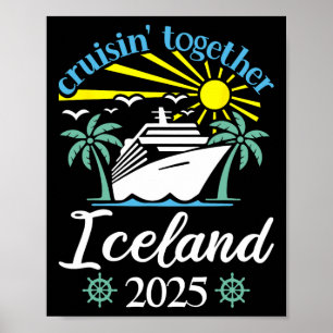Poster Cruzeiro de Casais Engraçados na Islândia 2025