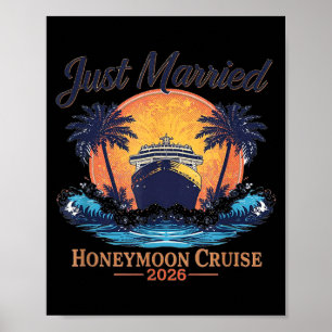Poster Cruzeiro de Lua de Mel Casados 2026 Viagem de Casa