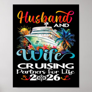 Poster Cruzeiro de Marido e Mulher 2026 Férias Casal Cruz