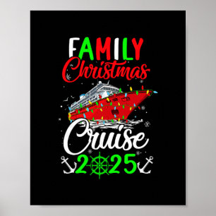 Poster Cruzeiro de Natal em Família 2025 Equipe Xmas Dive