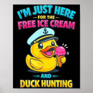 Poster Cruzeiro Divertido Aqui para a Caça ao Pato de Sor