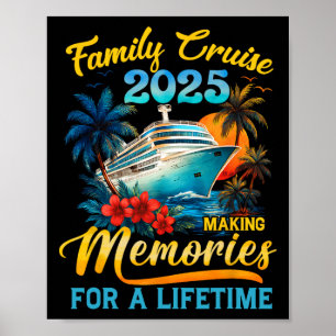 Poster Cruzeiro em Família 2025 Férias de Verão Reunião d