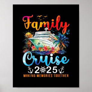 Poster Cruzeiro em Família 2025 Viagem de Férias Família