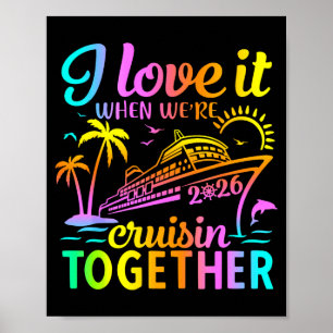 Poster Cruzeiro em Família 2026 Eu Adoro Quando Estamos C