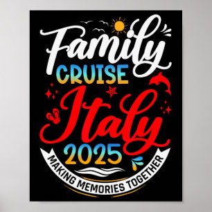 Poster Cruzeiro em Família Itália 2025 Correspondência Fé