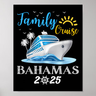 Poster Cruzeiro em Família nas Bahamas 2025 Equipe Férias