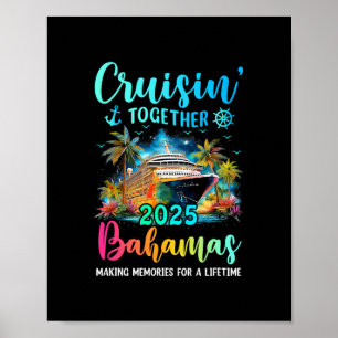 Poster Cruzeiro em Família nas Bahamas 2025 Férias de Cru