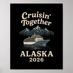 Poster Cruzeiro juntas Cruzeiro no Alasca 2026 Férias Fam