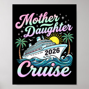 Poster Cruzeiro mãe e filha 2026 família em cruzeiro