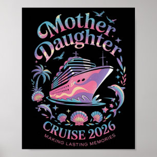 Poster Cruzeiro Mãe Filha 2026 Viagem de Férias Combinand