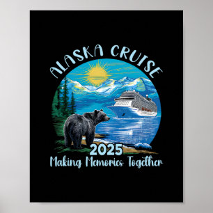 Poster Cruzeiro no Alasca 2025 Família Amigos Alaskan