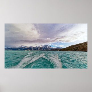 Poster Cruzeiro no Lago Argentino na Patagônia