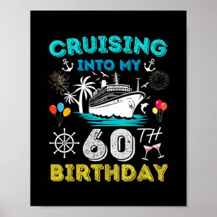 Poster Cruzeiro Para Meu 60º Aniversário Cruzeiro 60 Anos