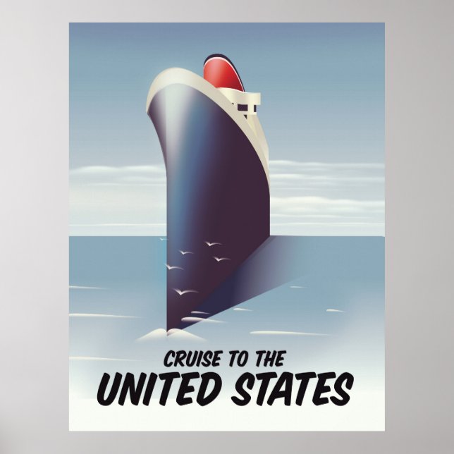 Poster Cruzeiro para os Estados Unidos (Frente)