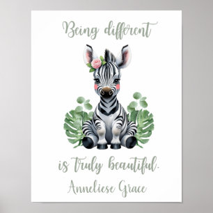 Poster Cruzeiro Safari, Garota-De-Água Personalizada