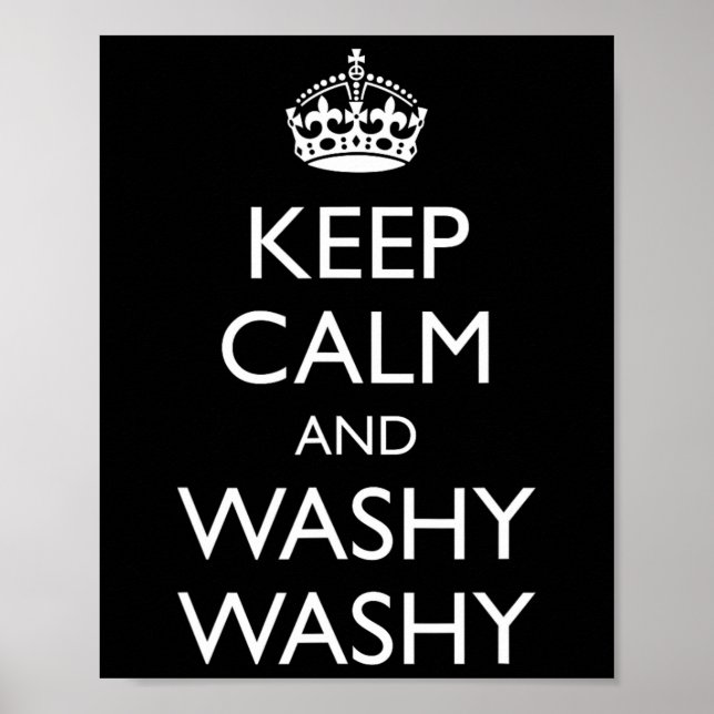 Poster Cruzeiro Washy Washy  (Frente)