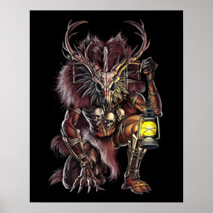 Poster Cryptid Wendigo