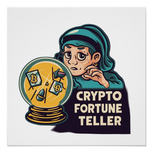 Póster Crypto Fortune Teller (Frente)