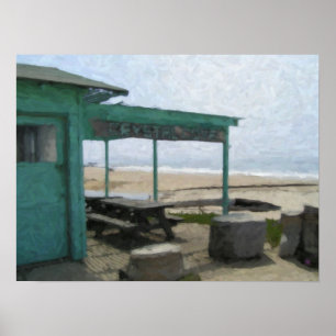 poster "Crystal Cove Shack"