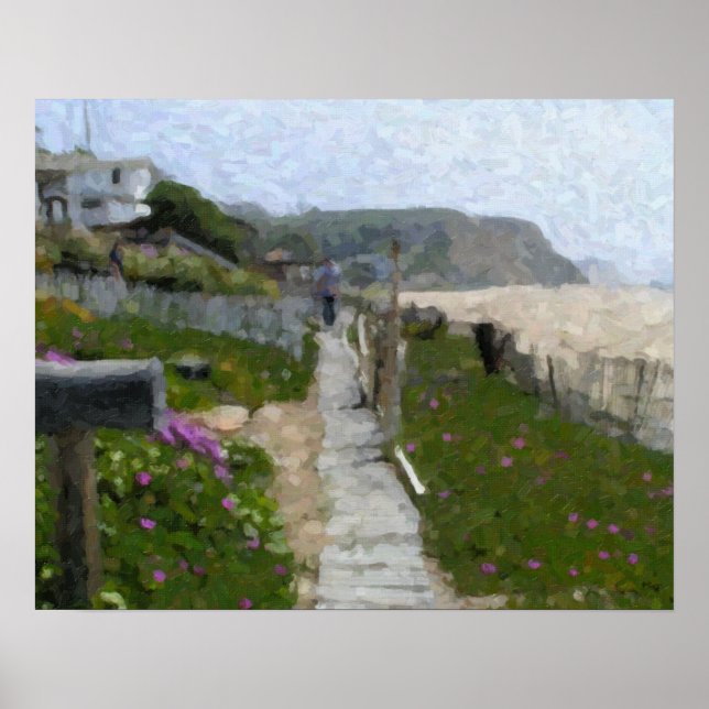 poster "Crystal Cove Walkway" (Frente)