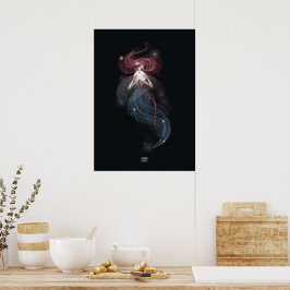 Poster CRYSTAL JELLYFISH por Alexandra Dikaia