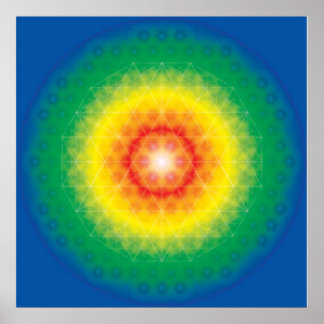 Poster Crystal Mandala