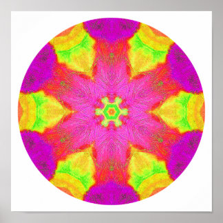 Póster Crystal Mandala, "Hora das Crianças"