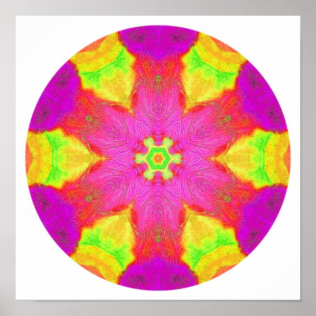 Póster Crystal Mandala, "Hora das Crianças" (Frente)