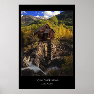 Poster Crystal Mill Colirado