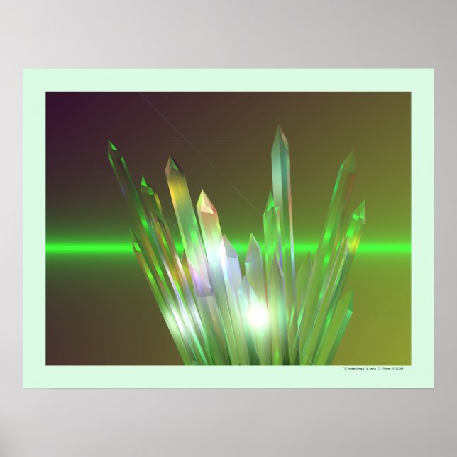 Póster Crystal Rise (Frente)