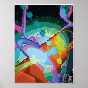 Póster Crystalize a imagem do KC