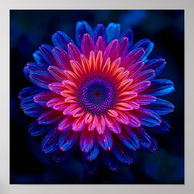 Poster Crystalline Cascade (Frente)