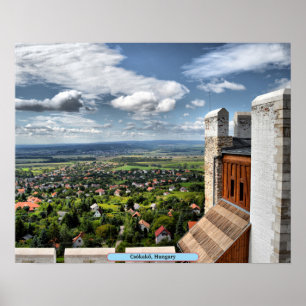 Poster Csókakő, Hungria