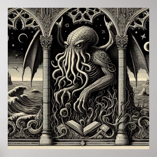 Poster cthulhu (Frente)