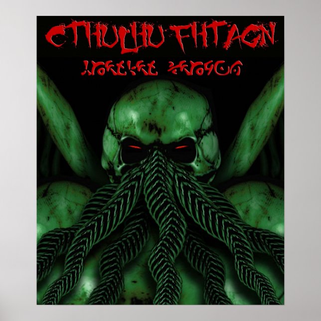 Poster Cthulhu (Frente)
