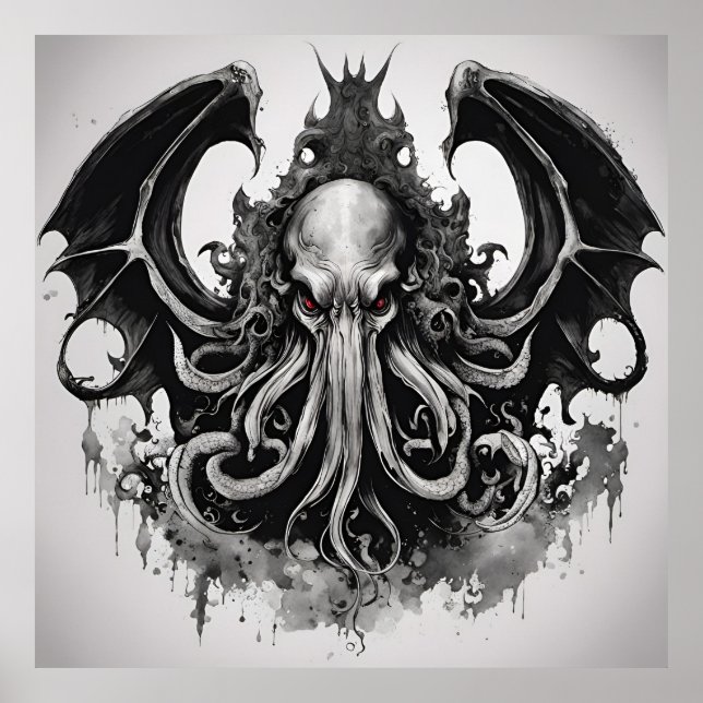 Poster Cthulhu (Frente)