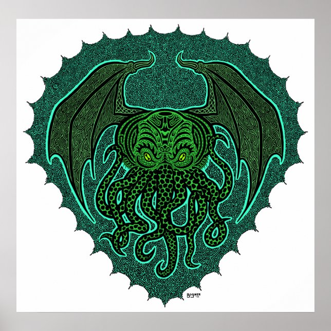 Póster Cthulhu Madness (Frente)