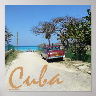 Póster Cuba
